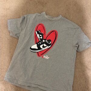 Womens Nike Panda dunks t-shirt oversize fit large